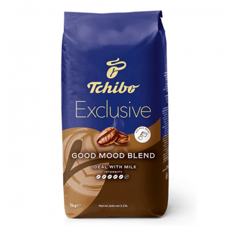 Cafea boabe - Cafea boabe Tchibo Exclusive Good Mood Blend 1kg - 4061445344957