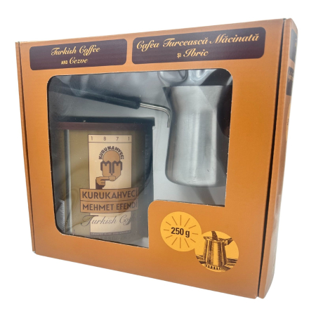 Cafea macinata Mehmet Efendi 250 g + ibric [1]