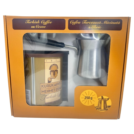 Cafea macinata - Cafea macinata Mehmet Efendi 250 g + ibric