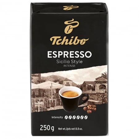 Cafea macinata - Cafea macinata Tchibo Espresso Sicilia Style 250 g