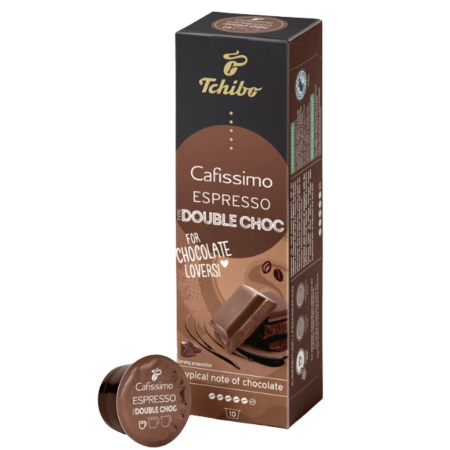 Cafea capsule - Capsule Cafissimo Espresso Double Choc 10 cps, 70 g