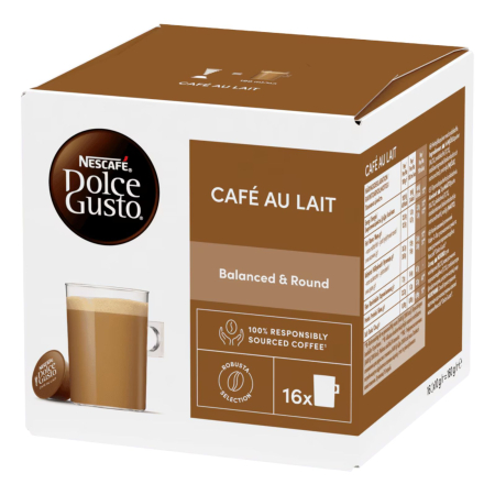 Capsule Dolce Gusto Cafe Au Lait, 16 cps