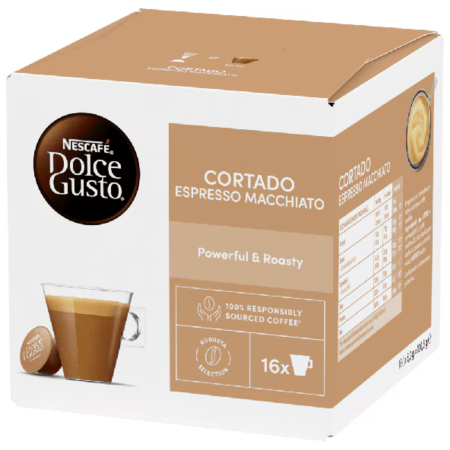 Cafea capsule - Capsule Dolce Gusto Cortado, 16 cps