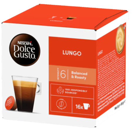 Cafea capsule - Capsule Dolce Gusto Lungo 16 cps