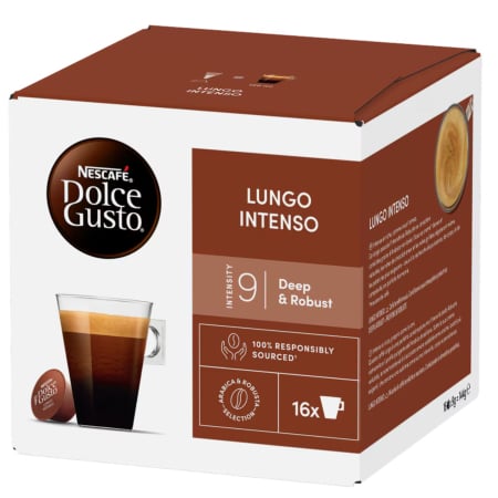 Cafea capsule - Capsule Dolce Gusto Lungo Intenso, 16 cps