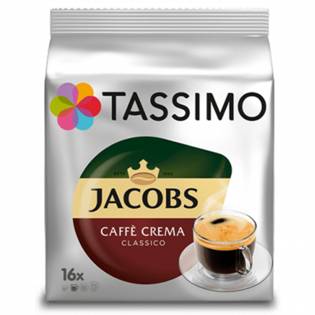 Cafea capsule - Capsule TASSIMO Cafe Crema Classico 112g