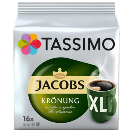 Cafea capsule - Capsule Tassimo Jacobs Krönung XL, 16 cps