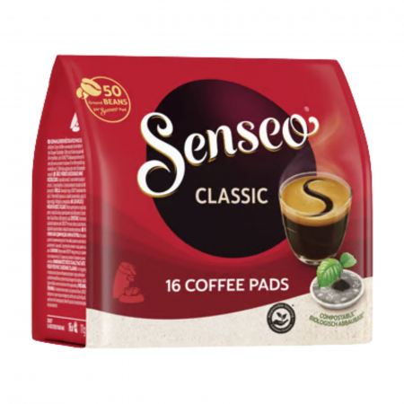 Cafea paduri - Paduri cafea SENSEO Classic, 16 paduri, 111 g