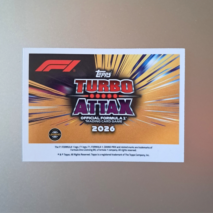 Sir Jackie Stewart #287 – Signature Style – Topps Turbo Attax 2026 [2]