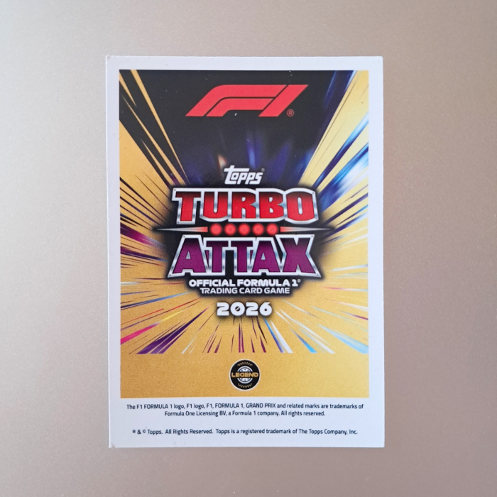Michael Schumacher GG8 – Greats of the Grid – Topps Turbo Attax 2026 [2]