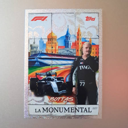 Topps F1 Turbo Attax 2026 - Valtteri Bottas #227 – La Monumental – Cadillac Formula 1 Team – Topps Turbo Attax 2026
