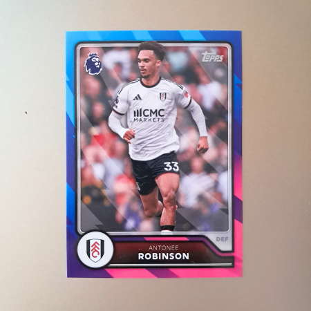 Topps Flagship Premier League 2026/27 - Antonee Robinson #135 – PL Parallel – Fulham – Topps Flagship Premier League 2026/27