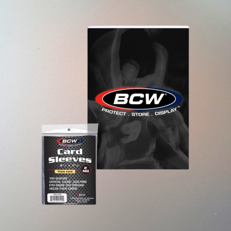 Accesorii pentru carduri - BCW Thick Card Sleeves - 100 buc.