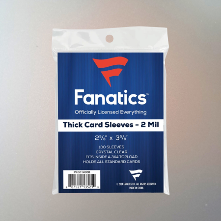 Accesorii pentru carduri - Fanatics Thick Soft Sleeves - 100 buc.