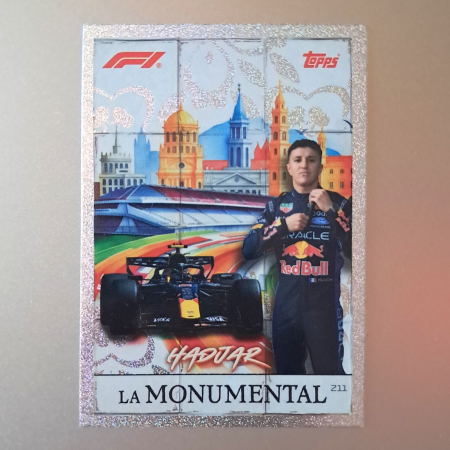 Topps F1 Turbo Attax 2026 - Isack Hadjar #211 – La Monumental – Oracle Red Bull Racing – Topps Turbo Attax 2026