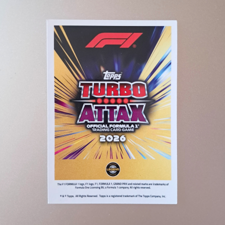 Jody Scheckter GG7 – Greats of the Grid – Topps Turbo Attax 2026 [1]