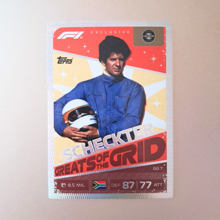 Topps F1 Turbo Attax 2026 - Jody Scheckter GG7 – Greats of the Grid – Topps Turbo Attax 2026