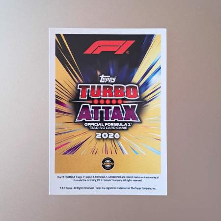 Sir Jackie Stewart GG6 – Greats of the Grid – Topps Turbo Attax 2026 [1]