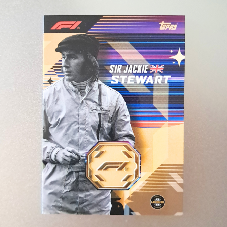 Topps F1 Turbo Attax 2026 - Sir Jackie Stewart MR-STE Manufactured Relic – Topps F1 Turbo Attax 2026