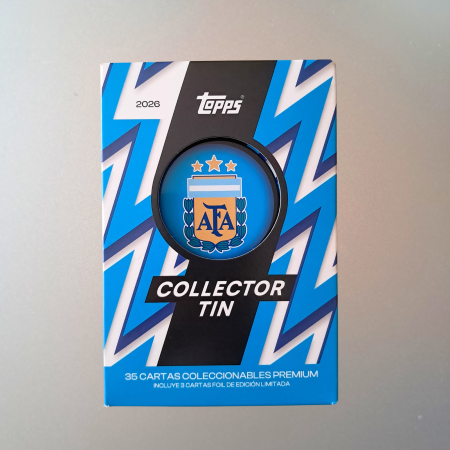 Topps Argentina 2026 Collector Tin [1]