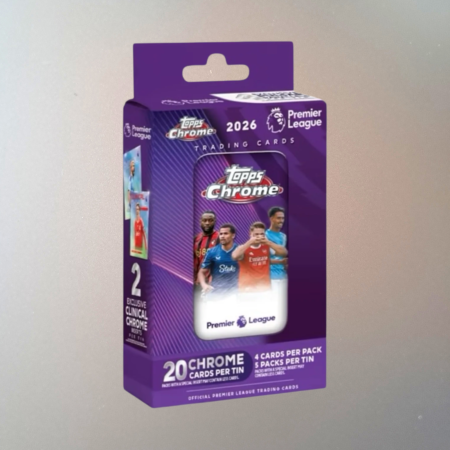 Produse sigilate - Topps Chrome Premier League 2026 Tin