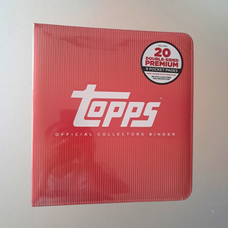 Accesorii pentru carduri - Topps Official Collectors Binder - Roșu