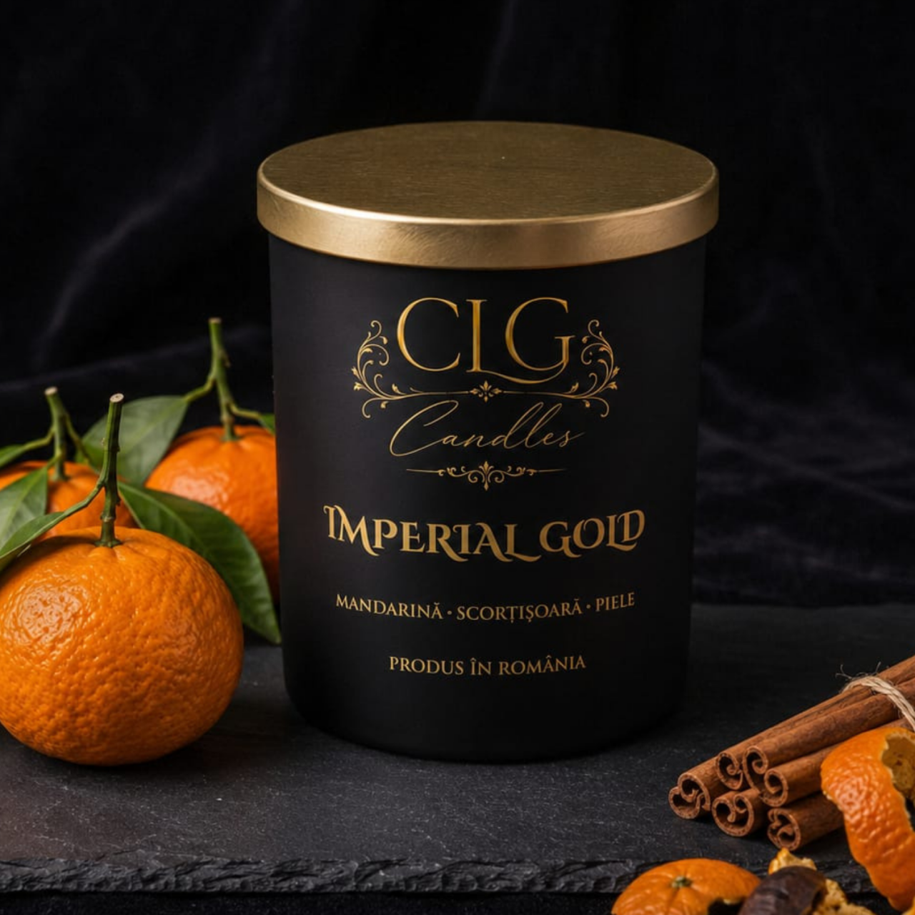 LUMÂNARE PARFUMATĂ ”IMPERIAL GOLD” [2]