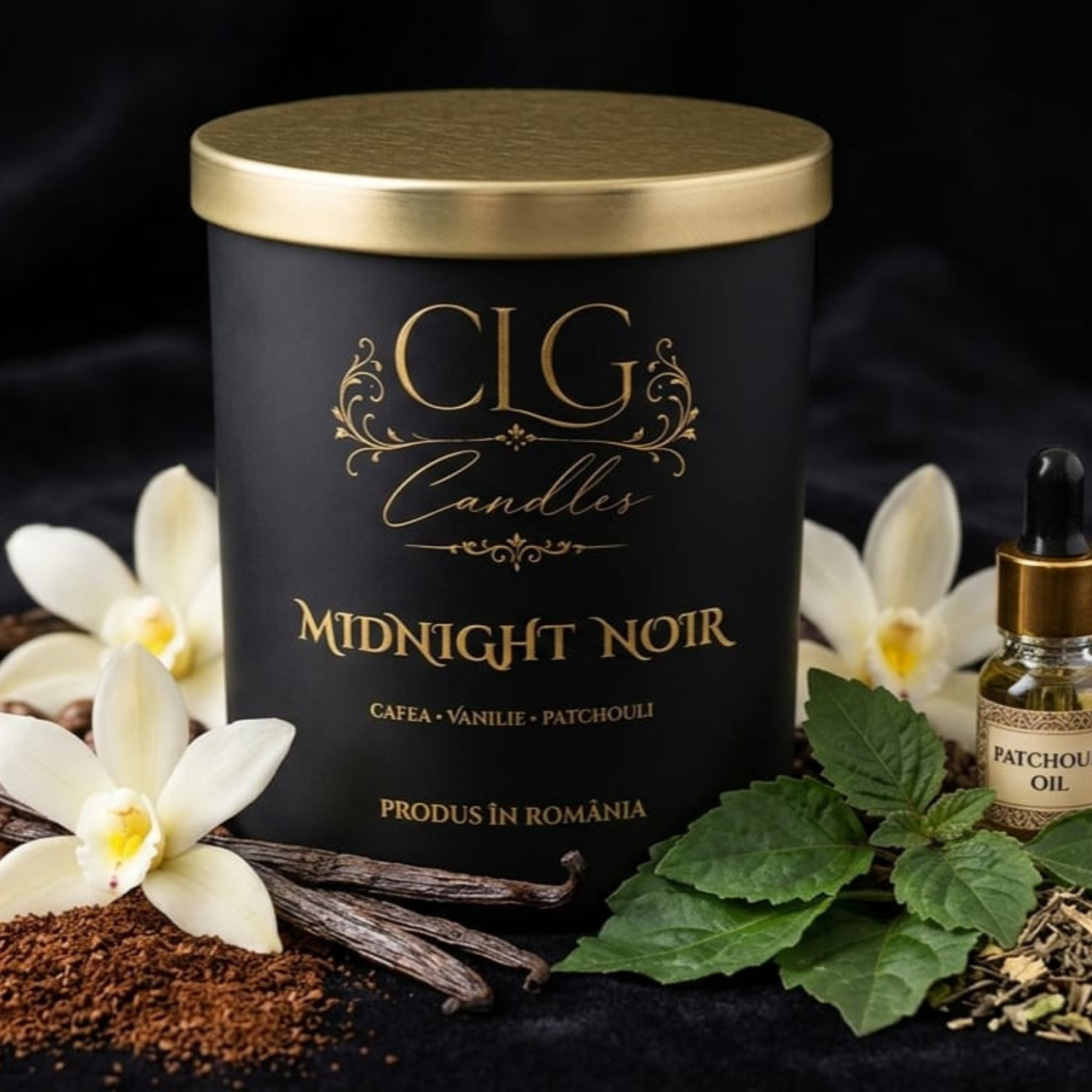 LUMÂNARE PARFUMATĂ ”MIDNIGHT NOIR” [2]