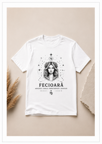 CADOURI PERSONALIZATE - TRICOU ZODIA FECIOARA