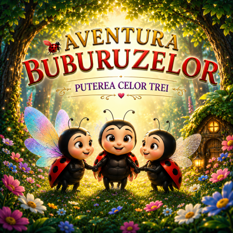 CĂRȚI & PDF-uri EDUCATIVE - Aventura Buburuzelor – Puterea Celor Trei