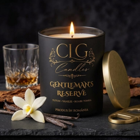 LUMÂNĂRI PARFUMATE - LUMÂNARE PARFUMATĂ ”GENTLEMAN'S RESERVE”