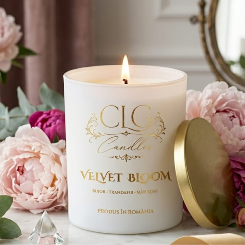RADIANCE COLLECTION - LUMÂNARE PARFUMATĂ ”VELVET BLOOM”
