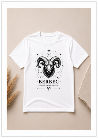 TRICOURI CU ZODII - TRICOU ZODIA BERBEC