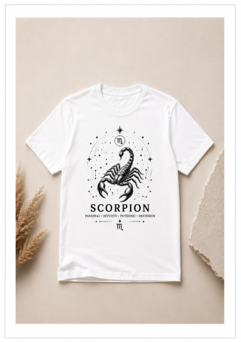 CADOURI PERSONALIZATE - TRICOU ZODIA SCORPION