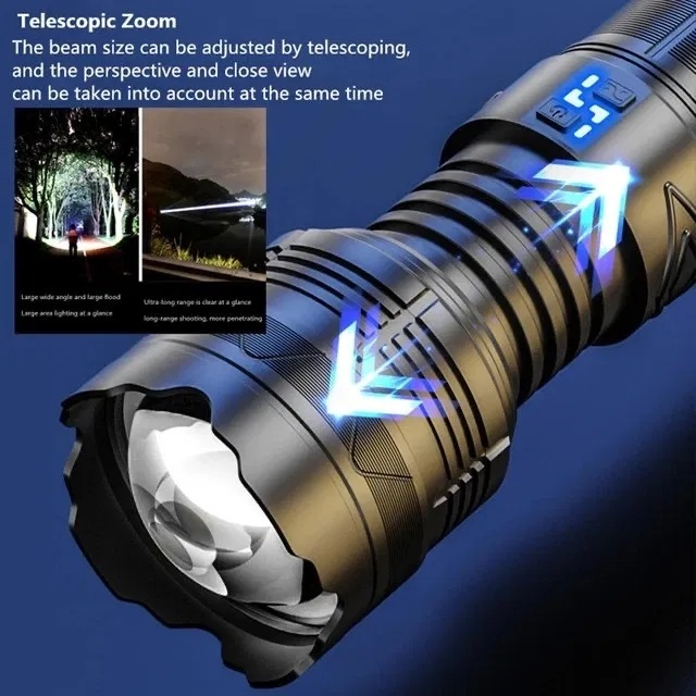 LANTERNA ALUMINIU,ULTRA POWER MAX SPIDER 90W 1000M [3]