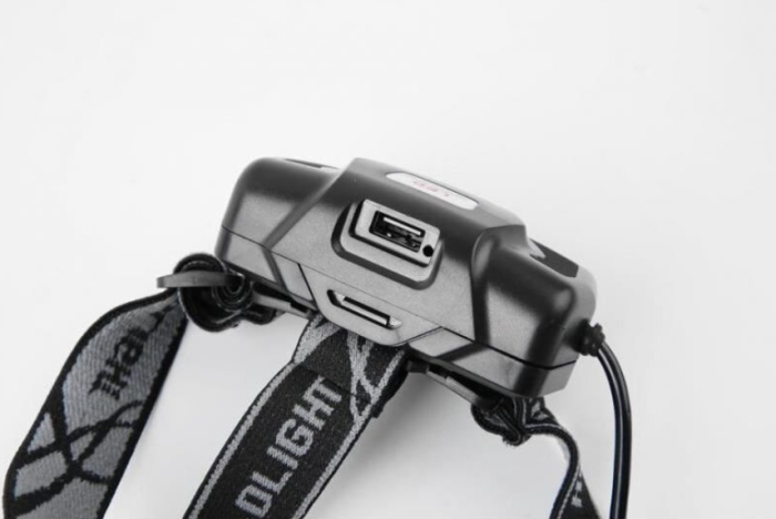 Lanterna de cap, cu zoom, P70 LED, 9 W, 2000 lm, USB [2]