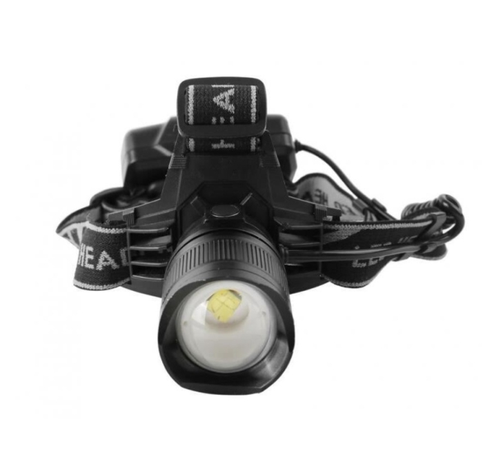 Lanterna de cap, cu zoom, P70 LED, 9 W, 2000 lm, USB [4]