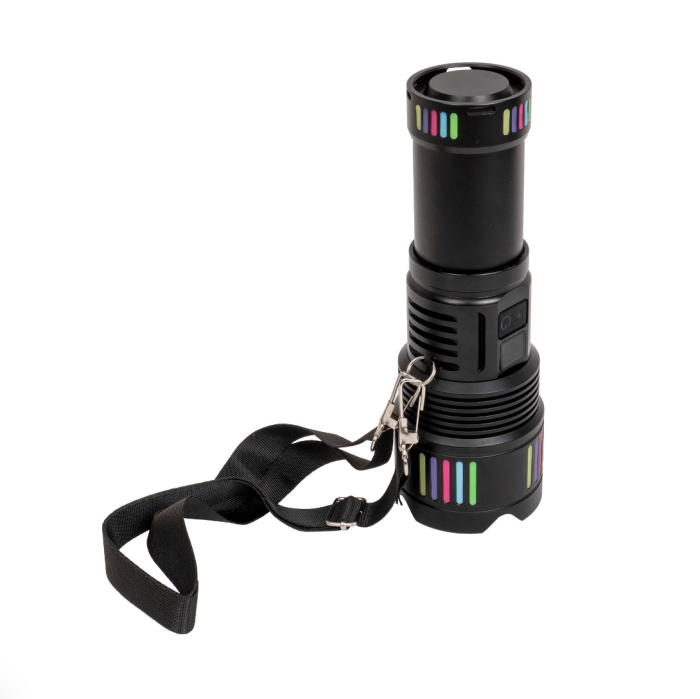 Lanterna de mana aluminiu,foarte puternica ,LED laser , 5 moduri de intensitate a luminii, USB [5]