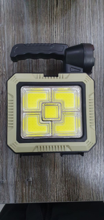 Lanterna solara si trusa de scule 4 in 1, lanterna portabila solara reincarcabila cu LED-uri de mare putere USB Flash, lanterna de urgenta cu trusa de scule incorporata, lanterna multifunctionala, neg [2]