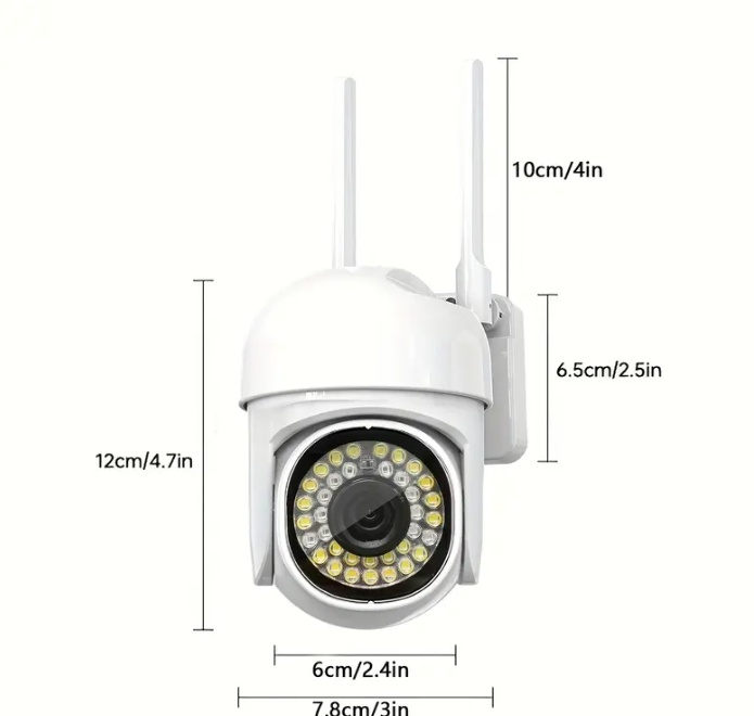 LICHIDARE STOC: PACHET 4 CAMERE SUPRAVEGHERE WIFI 36 LED FFVideo [3]