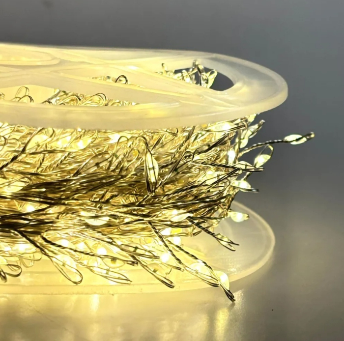 Rola Ghirlandă LED 1000 Mini 50m - Fir cupru, Iluminat Interior/Exterior, Culori Disponibile: Alb Cald, Alb Rece, Multicolor [1]