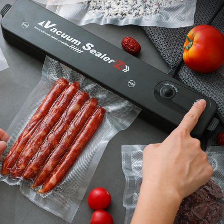 NOUTATI - APARAT DE VIDAT SI SIGILAT - VACUUM SEALER + PUNGI