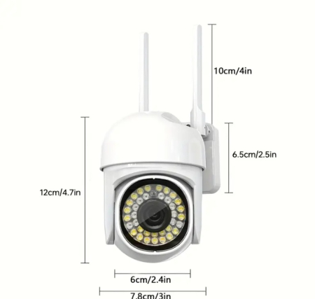 LICHIDARE STOC: PACHET 4 CAMERE SUPRAVEGHERE WIFI 36 LED FFVideo [2]