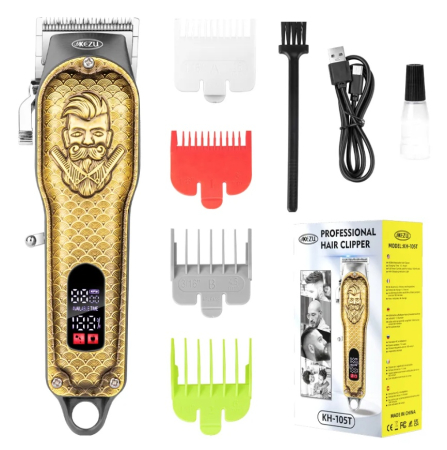 NOUTATI - Masina De Tuns Profesional Cu Acumulator BARBERSHOP KH-105T