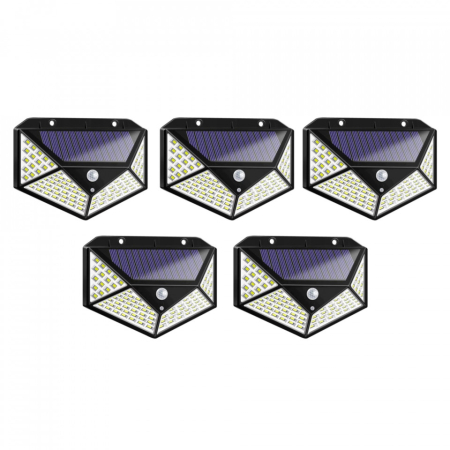 LAMPI SOLARE☀️ - SET 5 LAMPI SOLARE 100 LED-URI