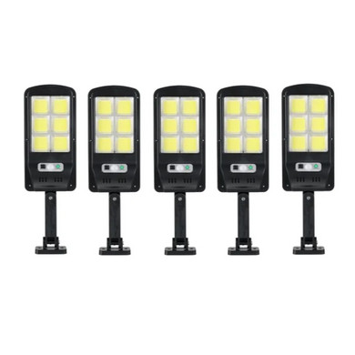 LAMPI SOLARE☀️ - SET 5 LAMPI SOLARE TIP STRADAL 30W CU TELECOMANDA