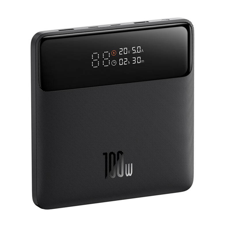 Acumulator Extern 2xUSB, 2xUSB-C, 20000mAh + Cablu USB-C - Baseus (PPBL000301) - Black [6]