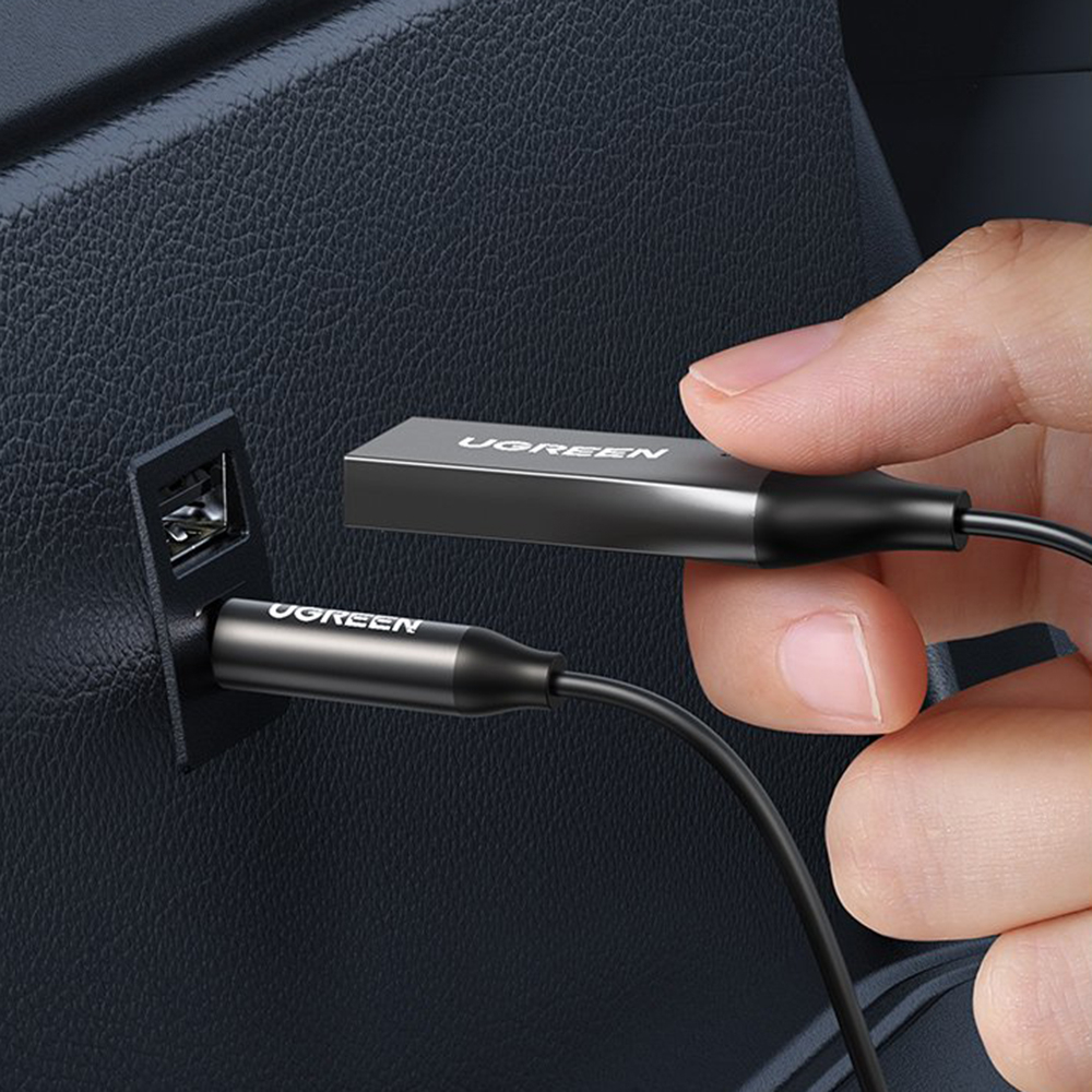 Adaptor Bluetooth Auxiliar Jack - UGreen Wireless Audio CM309 - Space Gray [6]