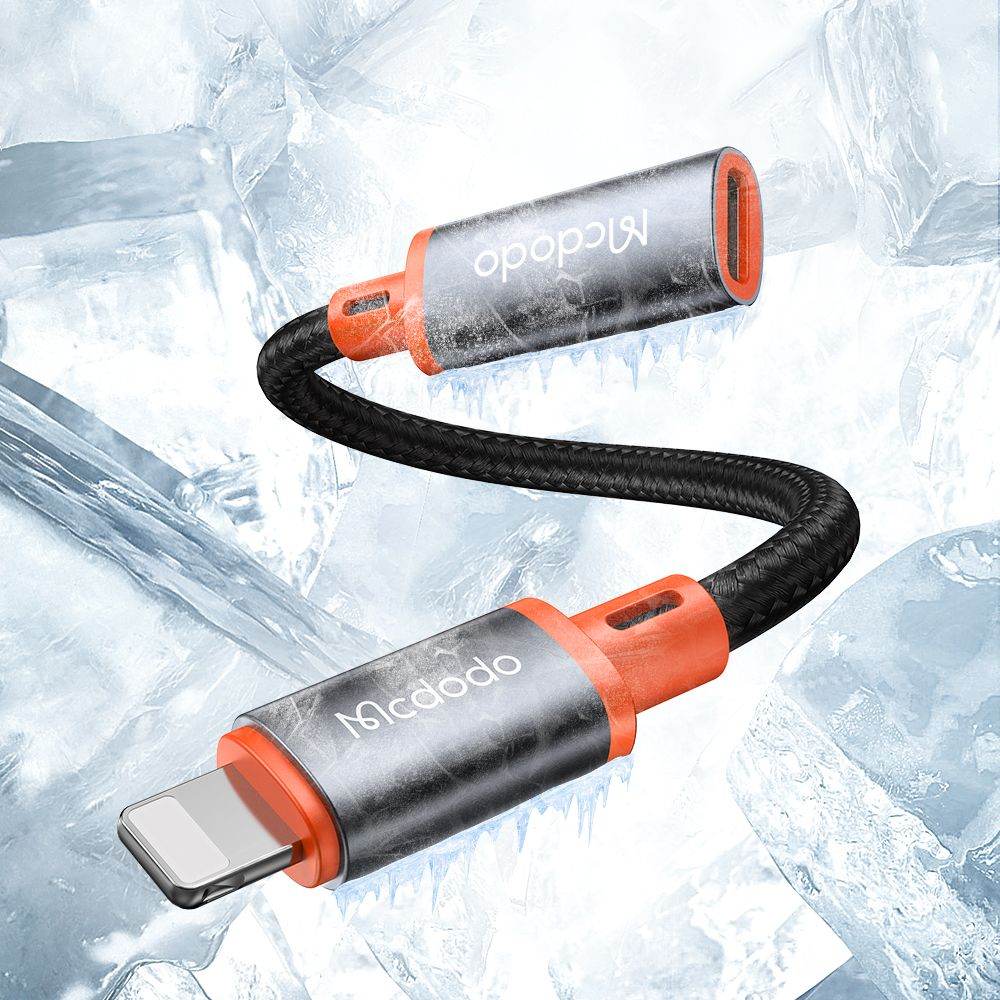 Adaptor USB-C la Lightning Mcdodo CA-1440 Aluminiu Black [5]