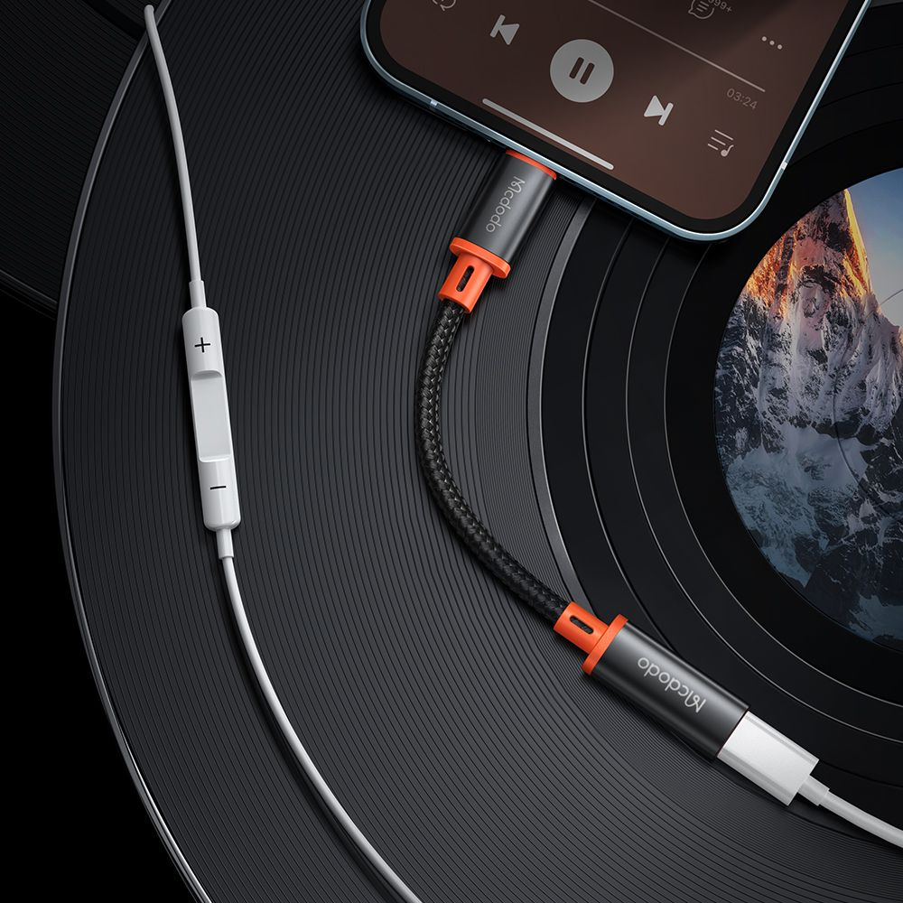 Adaptor USB-C la Lightning Mcdodo CA-1440 Aluminiu Black [4]